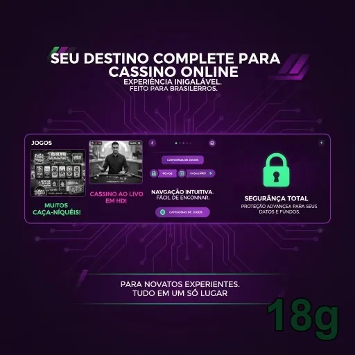 Ilustração de Descubra a Experiência de Jogos no 18g com Velocidade e Segurança